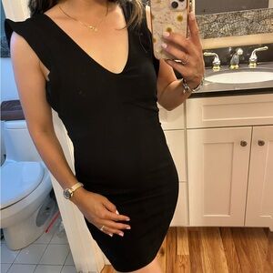 Zara black cocktail dress